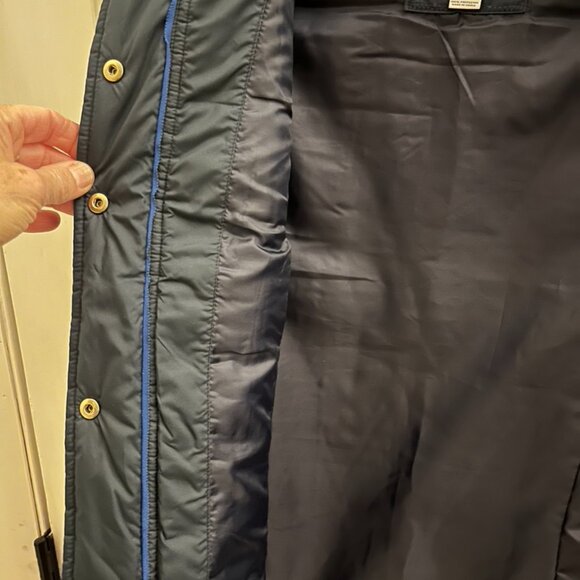 Nautica Women's Navy and White Striped Vest With Embellished anchor snaps Small - Picture 11 of 16